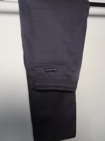 Dark Grey Stretchable Elasticated Trouser